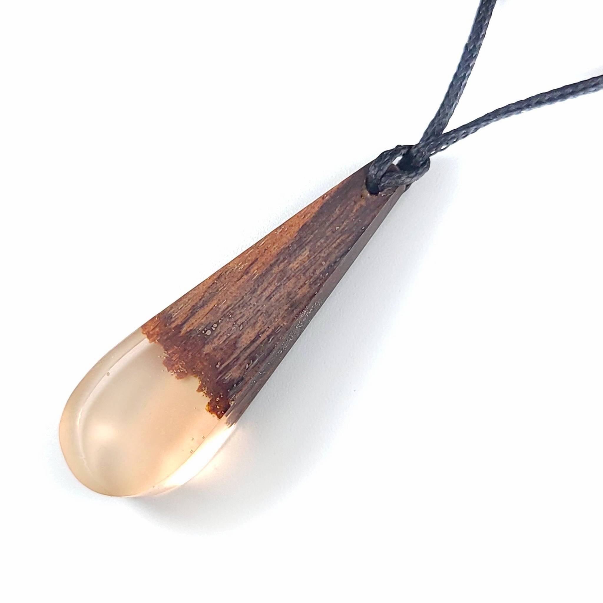 Jslohas 4Pcs Long Wooden Pendant Necklaces for Women Handmade - Import It  All